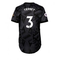 Dres Arsenal Kieran Tierney #3 Gostujuci za Žensko 2022-23 Kratak Rukav